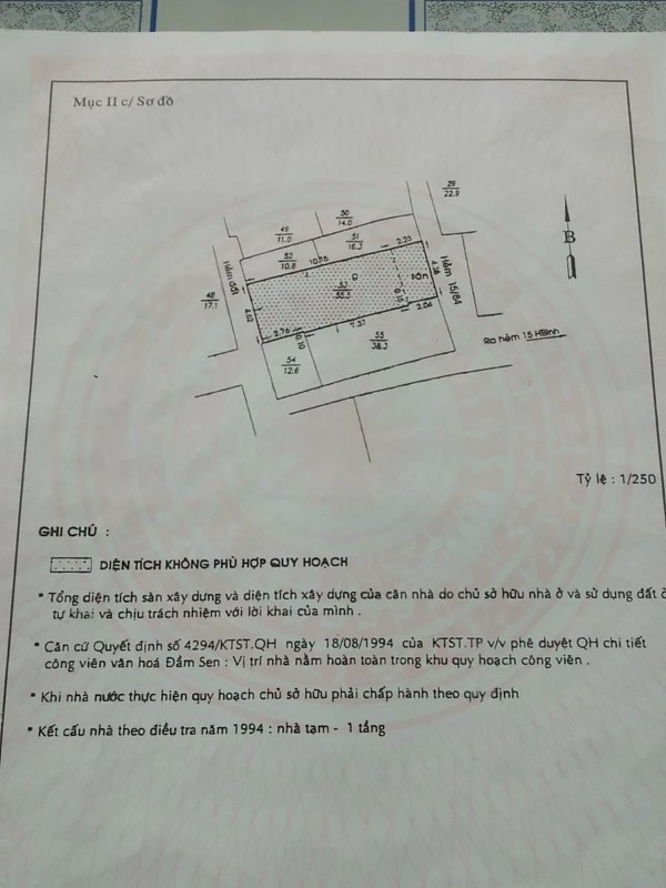 Ảnh của Cần tiền bán gấp nhà p3 q11, shr, 55,5m2, giá 2.8 tỷ. lh:0969293132