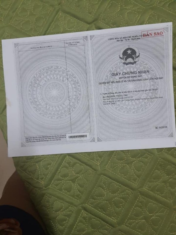 Ảnh của Chính chủ cần bán nhà tại khu phố 8, phương thanh hải, thành phố phan thiết, bình thuận