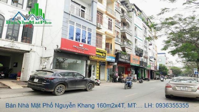 Picture of Chính chủ bán căn nhà mặt phố nguyễn khang, hà nội, 159m2, 4 tầng, mặt tiền 8,5m, giá rất rẻ, ###