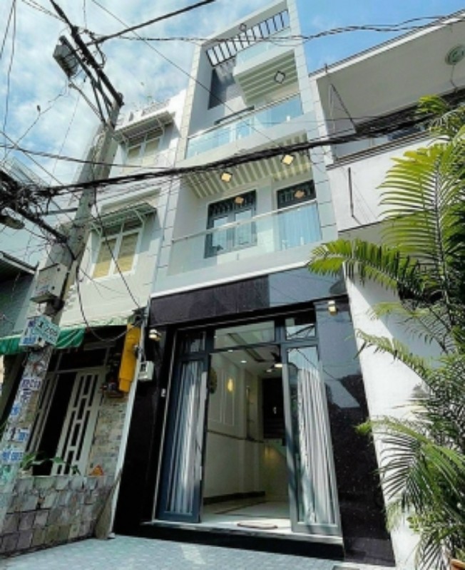 Picture of Nhà 4 tầng mặt tiền kinh doanh, đường 8m Phan Huy Ích, 3.2 tỷ