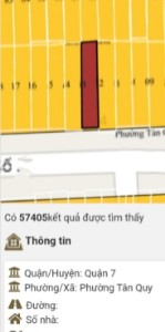 Ảnh của Nhà mặt tiền đường số phường Tân Quy, quận 7 - 60.4m2 hiện hữu chỉnh trang SHR giá chỉ 125 triệu/m2