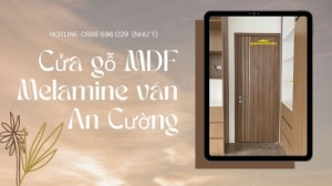 Ảnh của Cửa gỗ công nghiệp MDF Melamine cao cấp tại Thủ Đức - TP.HCM