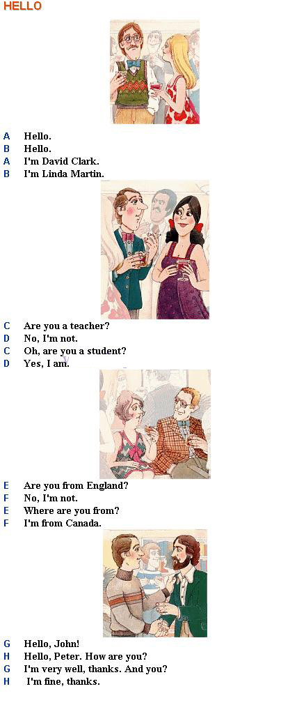 streamline english departure