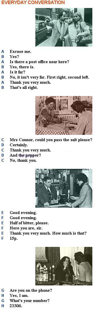 streamline english departure