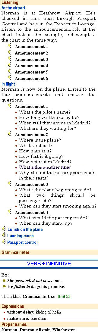 streamline english destinations